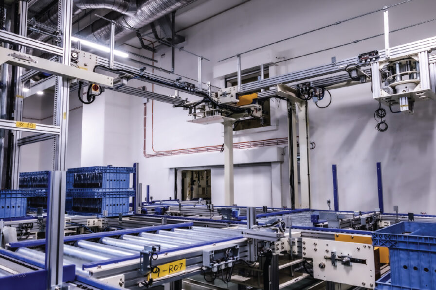 Zastosowanie produktu Verschlüsse für Transportsysteme