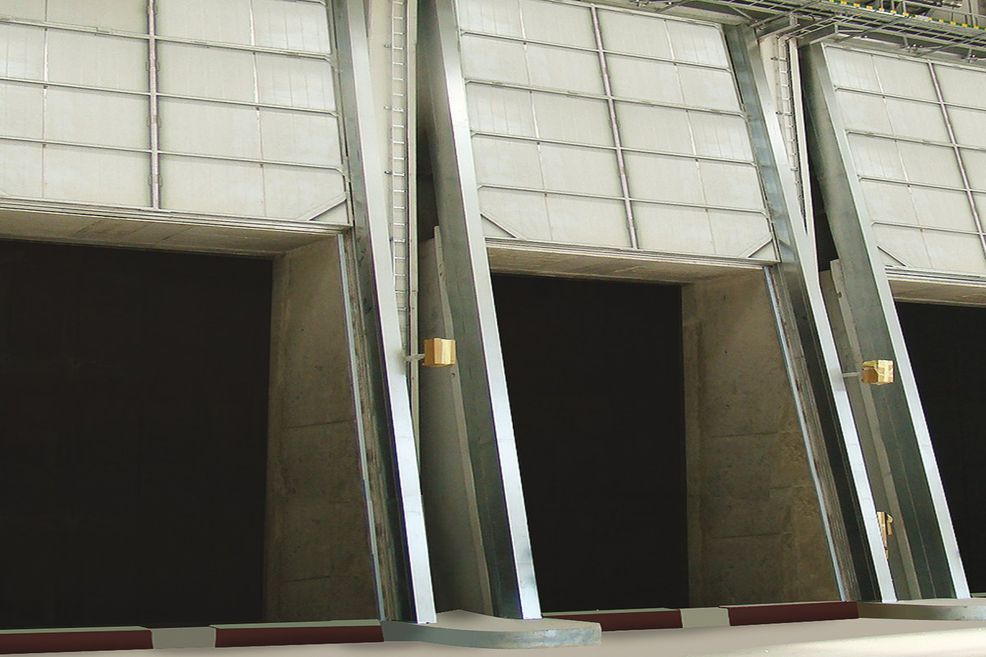 Grafika z wpisu Slanting gate with a bearing capacity of 3.5 tons